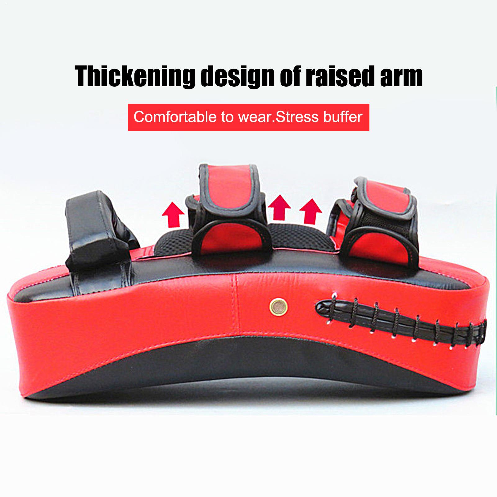 Home Gym Equipments - แผ่นรองซ้อมมวย หนัง PU แบบโค้ง อุปกรณ์ฝึกซ้อมศิลปะการต่อสู้ สำหรับเด็ก