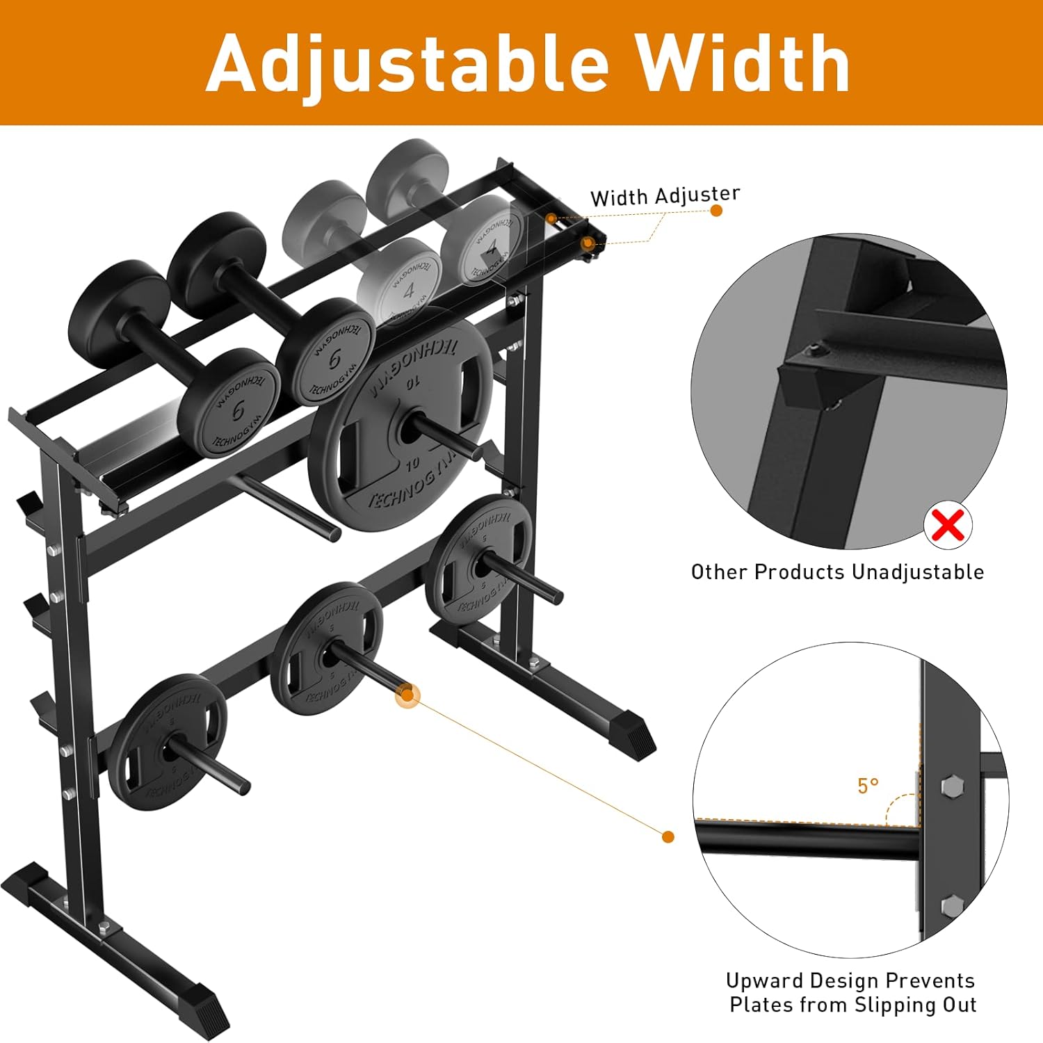 ชั้นวางเก็บน้ำหนักสำหรับฝึกควา - Home Gym Designs บทวิจารณ์และราคา