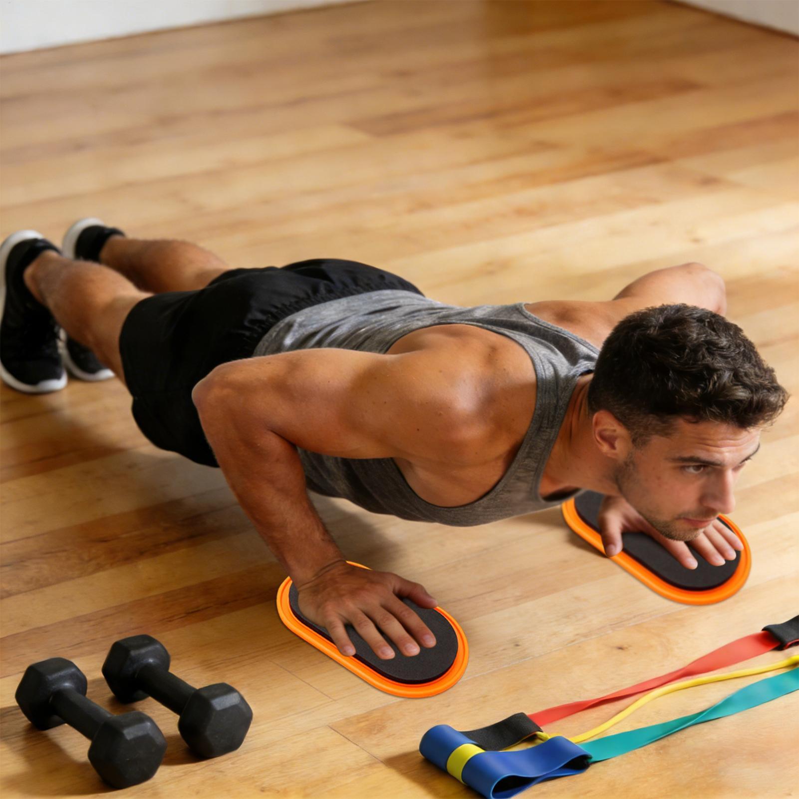 แผ่นสไลด์ออกกำลังกาย รูปวงรี อ - Home Gym Women บทวิจารณ์และราคา