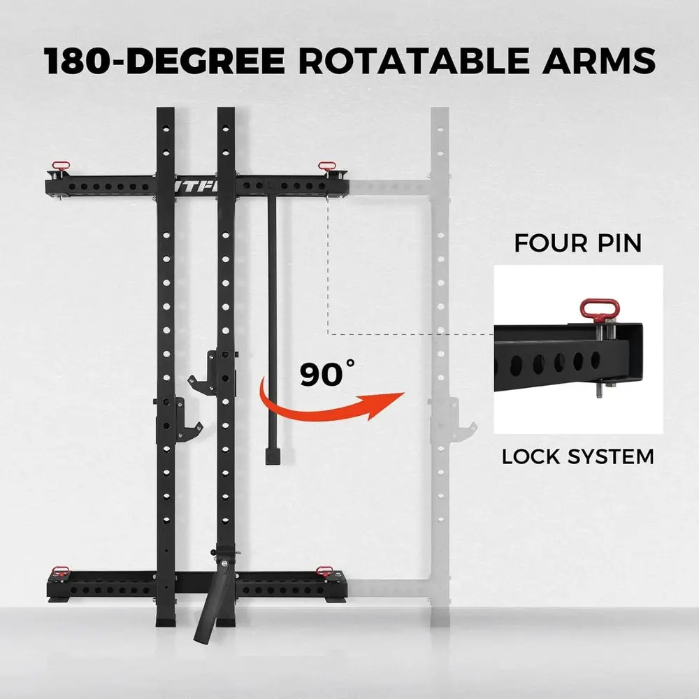 แร็คสควอทติดผนังขนาดกะทัดรัดสำ - Home Gym Designs บทวิจารณ์และราคา