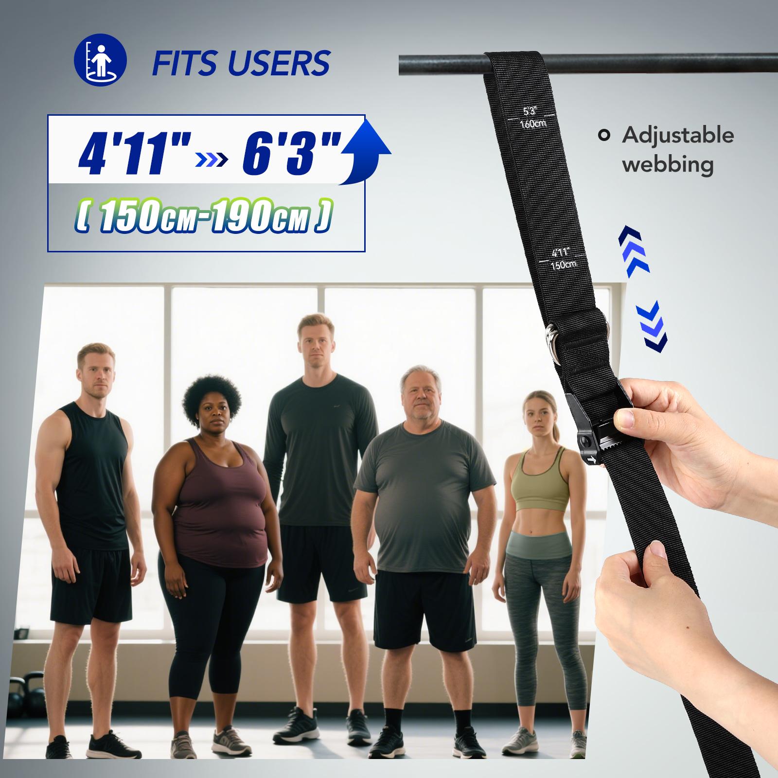 ชุดสายรัดช่วยดึงข้อแบบ Heavy D - Home Gym Tunturi บทวิจารณ์และราคา