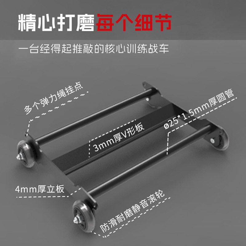 ล้อบริหารหน้าท้องพร้อมแผ่นรองร - Ab Roller Wheel บทวิจารณ์และราคา