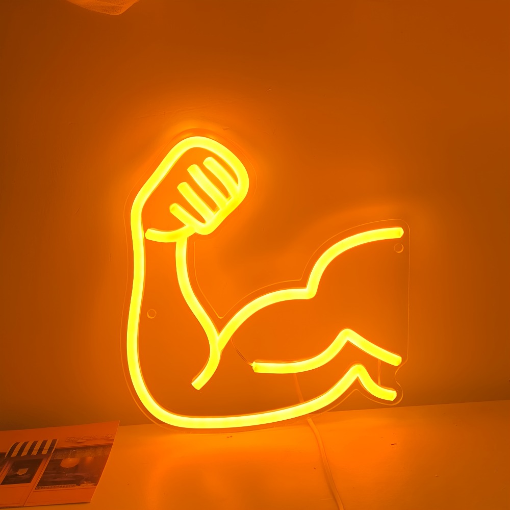 ไฟสร้างแรงบันดาลใจด้านฟิตเนส - - Home Gym Neon Sign บทวิจารณ์และราคา