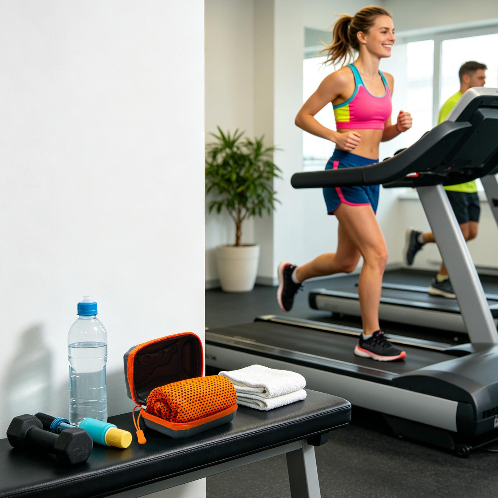 ผ้าเช็ดตัวเย็น 30x80 ซม. ซึมซั - Home Gym Women บทวิจารณ์และราคา