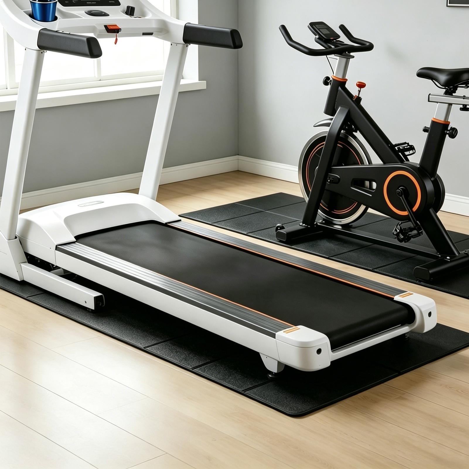 แผ่นรองพื้นลู่วิ่งไฟฟ้ากันลื่น - Home Gym Equipments บทวิจารณ์และราคา