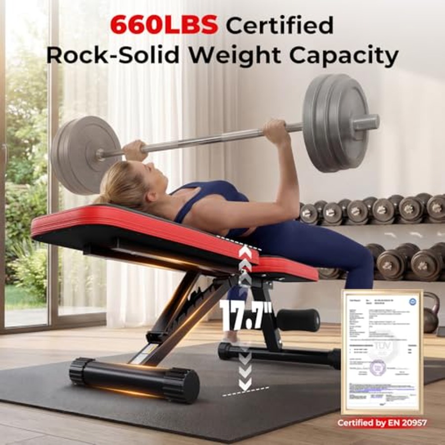 ม้านั่งยกน้ำหนักปรับระดับได้สำ - Home Gym Designs บทวิจารณ์และราคา